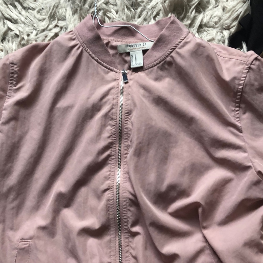 Pink Bomber Jacket